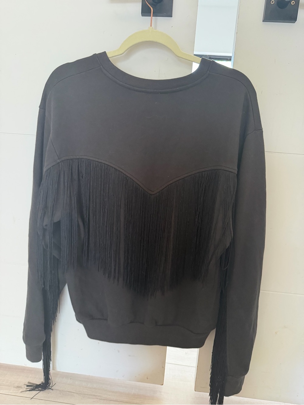 LEVIS Fringe Crewneck Sweatshirt M
